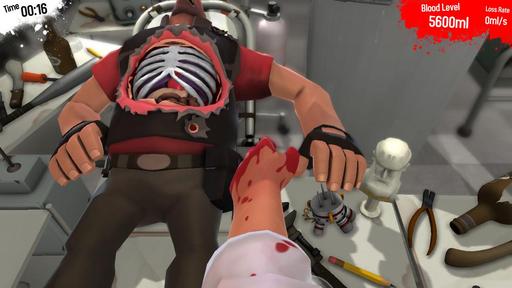 Surgeon Simulator 2013 - Surgeon Simulator - дрессируем очумелую ручку